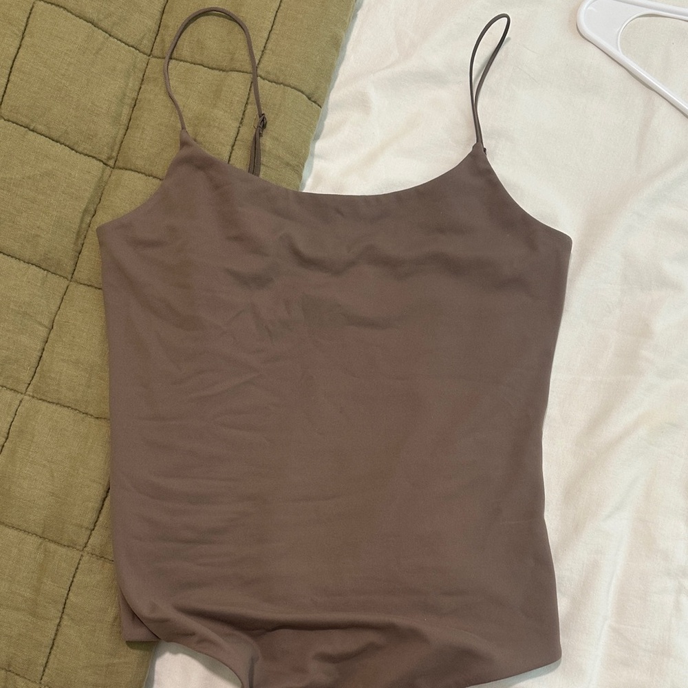 Nuuds Mocha Bodysuit Medium